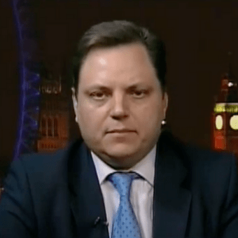 Andy Hunder, Director of Ukrainian Institute London, speaks with ЧАС-TIME