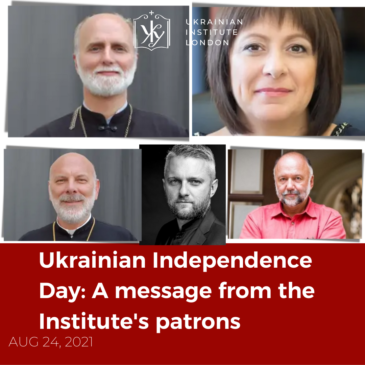 A message from the Institute’s patrons on the occasion of Ukrainian Independence Day.