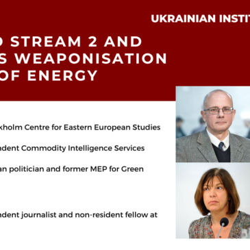 Nord Stream 2 and Russia’s Weaponisation of Energy