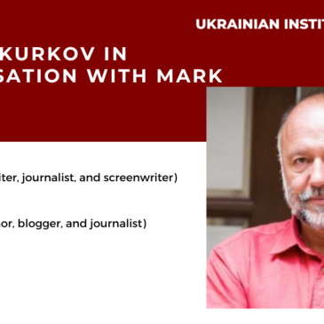 Andrey Kurkov in conversation with Mark Forsyth